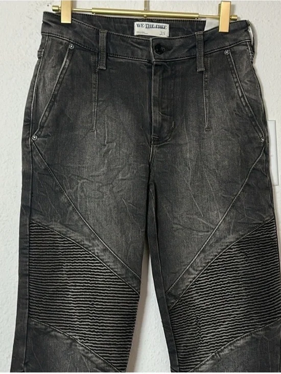 Free People Vector Moto Mid Rise Flare Jeans Sz. 25 NWT! - Picture 8 of 8